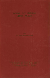 Validasi dan Verivikasi Metode Analisis