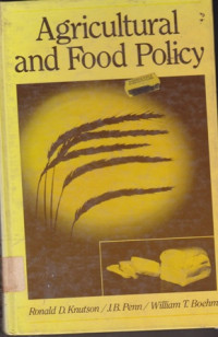 Image of Agricultural and Food Policy