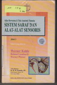 Atlas Berwarna & Teks Anatomi Manusia Sistem Saraf dan Alat-Alat Sensor  Jilid 3