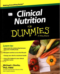 Image of Clinical Nutrition for Dummies