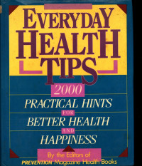 Image of Everyday Health Tips 2000 Practical Hints For Better Health and Happiness