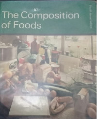 Image of The Composition of Foods McCance and Widdowson's