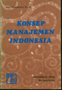 Konsep Manajemen Indonesia