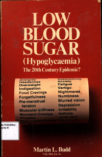 Low Blood Sugar (Hypoglycaemia) The 20th Century ...