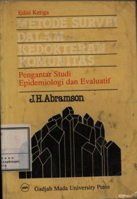 Image of Metode Survey kedokteran komunitas