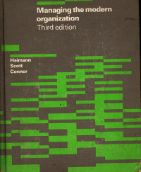 Image of Managing the Modern Organization