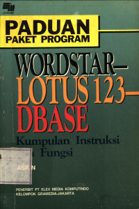 Image of Paduan Paket Program Wordstar-Lotus 123-DBase