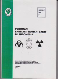 Pedoman Sanitasi Rumah Sakit di Indonesia