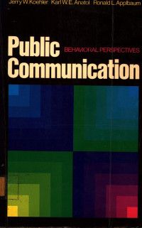 Image of Public Communication Behavioral Pervectives