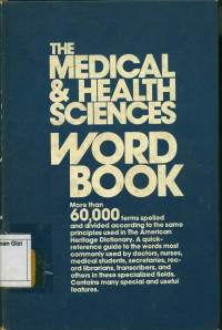 Image of The Medical and Health Sciences Word Book