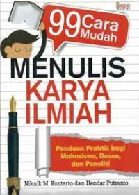 Image of 99 Cara Mudah Menulis Karya Ilmiah