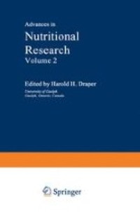 Advances Nutritional Research Volume 2