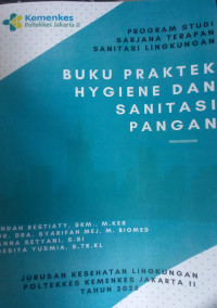 Image of Buku Praktek Hygiene Dan Sanitasi Pangan Tahun 2025