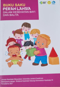 Buku Saku Peran Lansia dalam Kesehatan Bayi dan Balita