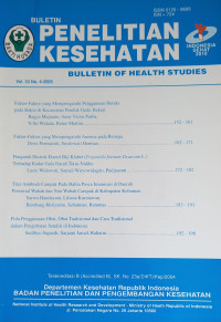Buletin Penelitian Kesehatan Vol. 28  Nomor .2