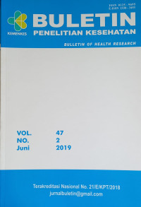 Buletin Penelitian Kesehatan Vol. 47 Nomor. 2