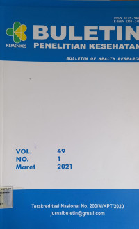 Buletin Penelitian Kesehatan Vol. 49 Nomor. 1