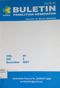 Buletin Penelitian Kesehatan Vol. 49  Nomor. 4