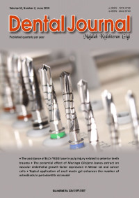 Dental Journal Majalah Kedokteran Gigi Vol.52 No.2 2019