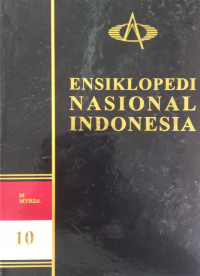 Ensiklopedia Nasional Indonesia Jilid 10 M-MYRDA