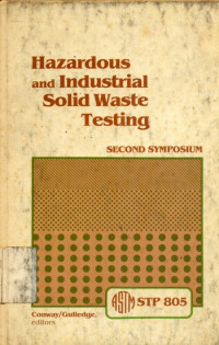 Hazardous and industrial solid waste testing