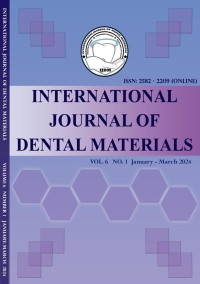 International Journal Of Dental Materials Vol.6 No. 1 2024