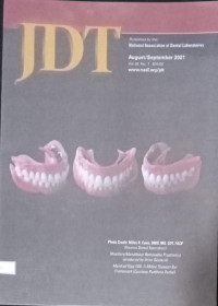 Journal Dental Technology, ( JDT), Vol 38 No.7 2021