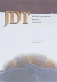 Journal Dental Technology (JDT), Vol 40 No.3 ( March),2023