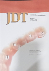 Image of Journal Dental Technology (JDT), Vol 40 No.4 ( April) 2023