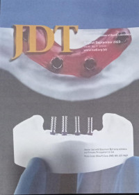 Journal Dental Technology (JDT), Vol 40 No.7 ,( August/September) 2023
