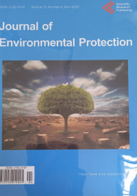 Journal Of Environmental Protection Vol. 11 No. 4