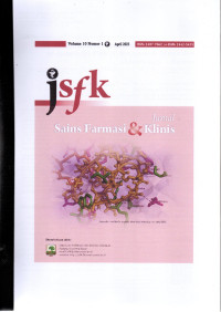 JSFK: Jurnal Sains Farmasi & Klinis Vol 10 No 1 April 2023