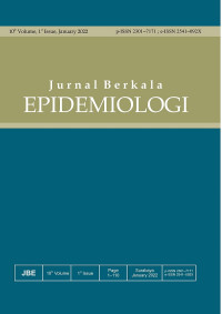 Image of Jurnal Berkala Epidemiologi Vol 10 Issue 1 January 2022