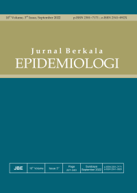 Jurnal Berkala Epidemiologi Vol 10 Issue 3 September 2022
