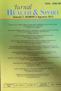 Image of Jurnal Health & Sport  Vol. 7 Nomor. 2