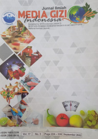 Image of Jurnal Ilmiah Media Gizi indonesia Vol. 17.  No. 2  May th 2022