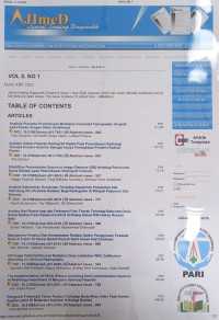 Jurnal Imejing Diagnostik Vol.8 No.1 tahun 2022