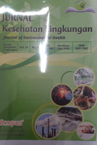 Jurnal Kesehatan Lingkungan Vol.16 No.4 Oktober 2024