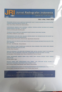 Jurnal Radiografer Indonesia Vol.4 No.1 Mei Tahun 2021