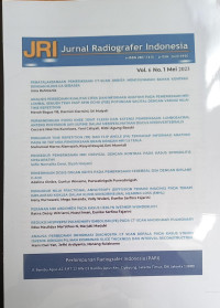Jurnal Radiografer Indonesia Vol.6 No.1 Mei Tahun 2023