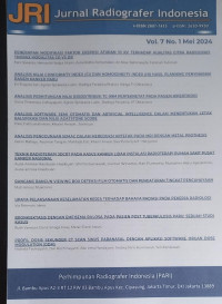 Jurnal Radiografer Indonesia Vol. 7 No.1 Mei 2024