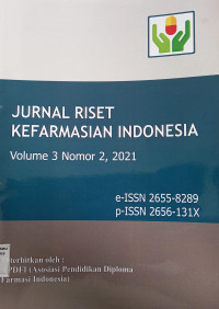 Jurnal Riset Kefarmasian Indonesia Vol. 1 No.2 , 2019