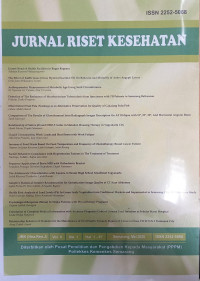 Jurnal Riset Kesehatan Vol. 9 No.1 , 2020