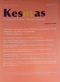 Kesmas (Nasional Public Health Journal) Vol.. 13 Issue 4