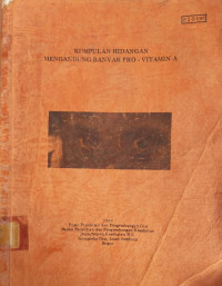 Kumpulan Hidangan Mengandung Banyak Pro- VItamin A
