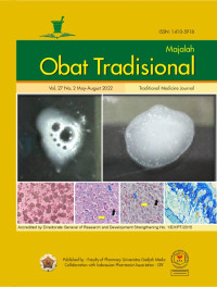 Majalah Obat Tradisional Vol 27 No 2 2022