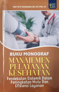 Image of Manajemen Pelayanan Kesehatan