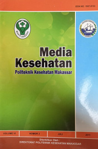 Media Kesehatan Politeknik Kesehatan Makassar Vol. VI Nomor. 2
