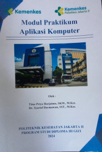 Image of Modul Praktikum Aplikasi Komputer