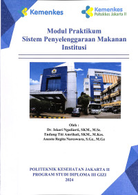 Image of Modul Praktikum Sistem Penyelenggaraan Makanan Institusi